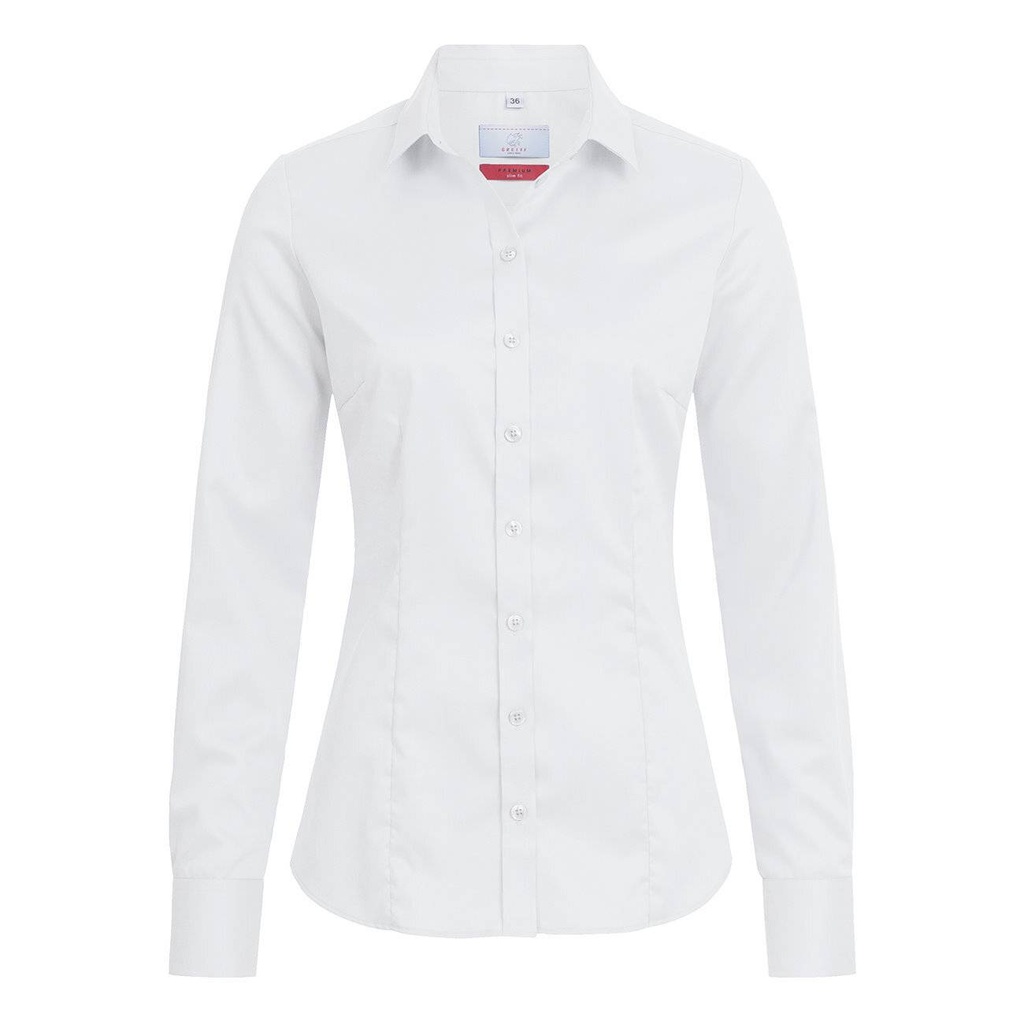 Bluse, weiß