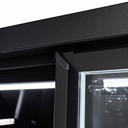 Kühlschrank 2, 1253 x 710 x 2003 mm, 1000 L, schwarz