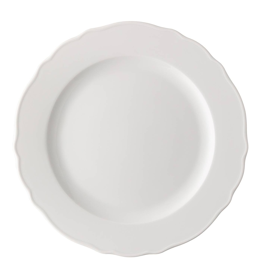 Hutschenreuther Maria Theresia Weiss Platzteller mit Fahne 31 cm