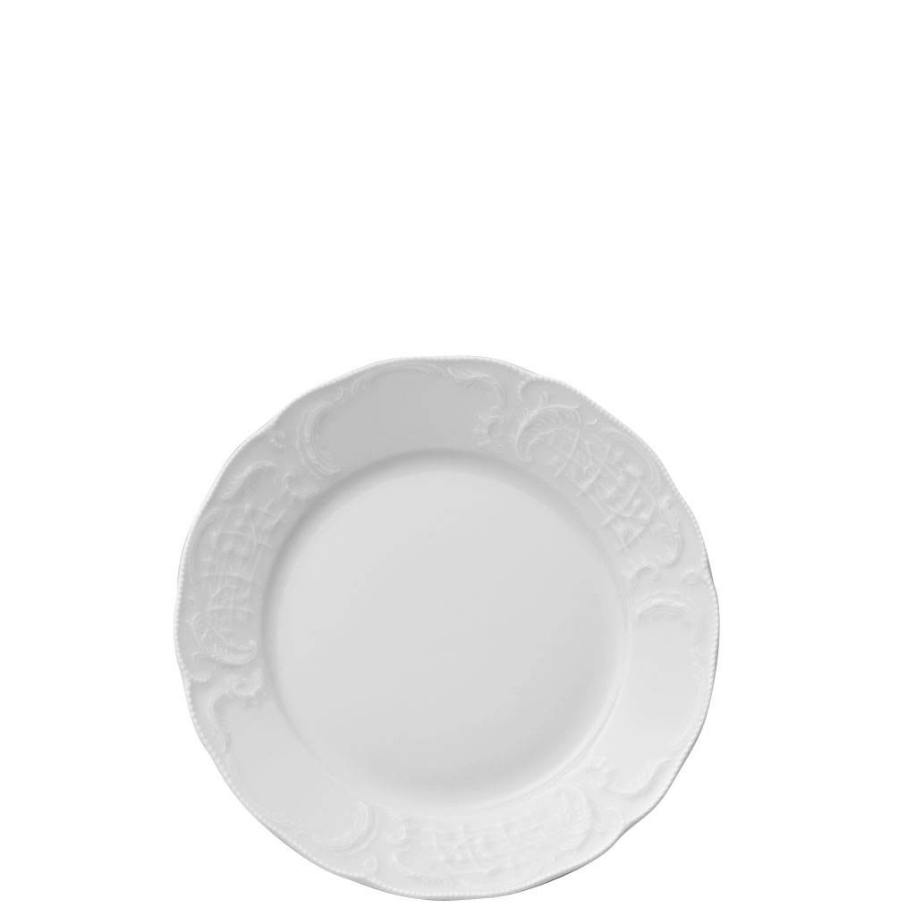 Rosenthal Sanssouci weiss Frühstücksteller 21 cm