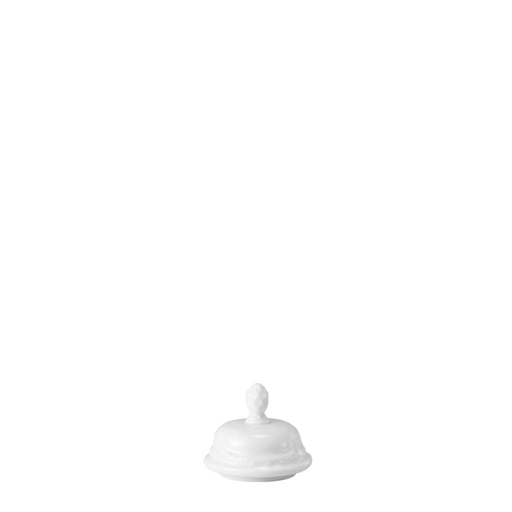 Rosenthal Sanssouci weiss Zuckerdose 6 Personen Deckel 7 cm