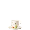 Rosenthal Brillance Fleurs Sauvages Becher mit Henkel 0,34 L