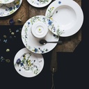 Rosenthal Brillance Fleurs des Alpes Frühstücksteller mit Fahne 19 cm