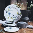 Rosenthal Brillance Fleurs des Alpes Platzteller mit Fahne 33 cm