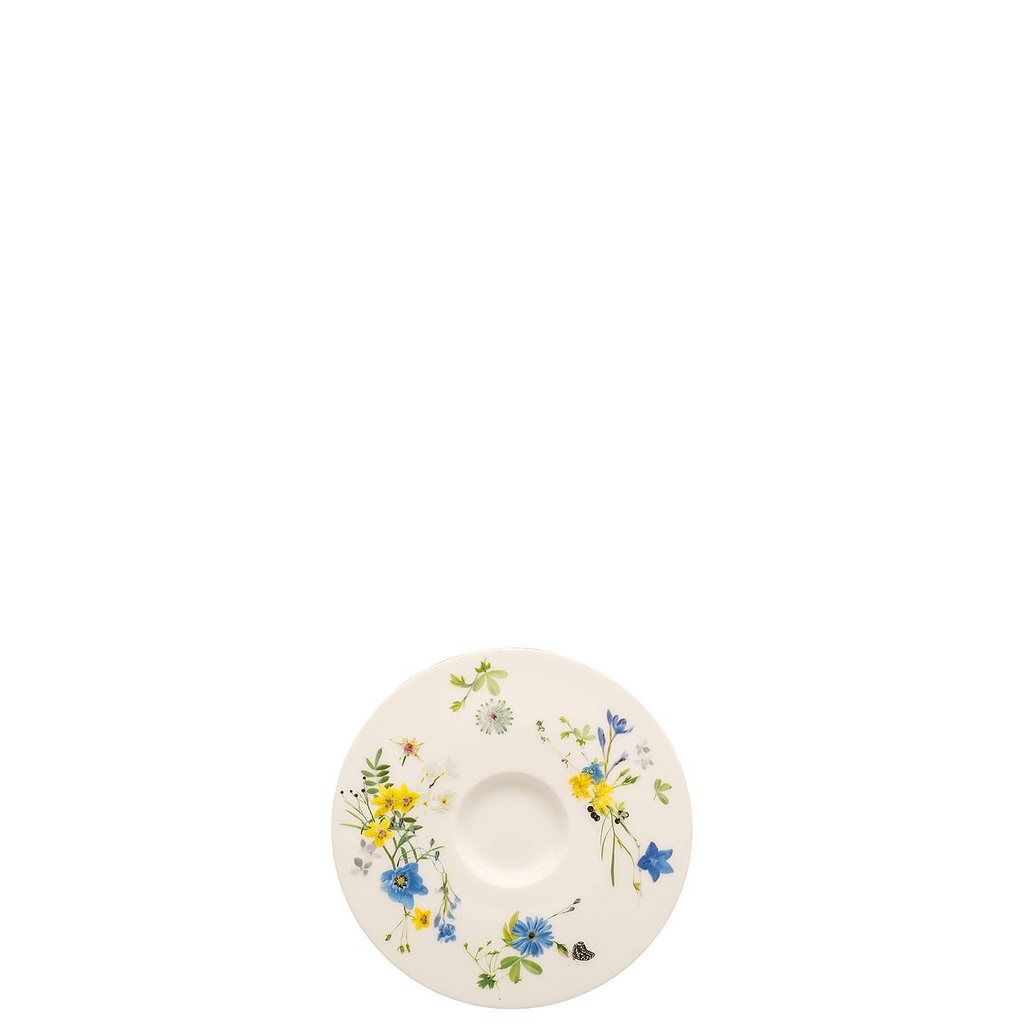 Rosenthal Brillance Fleurs des Alpes Espresso-Untertasse 12 cm