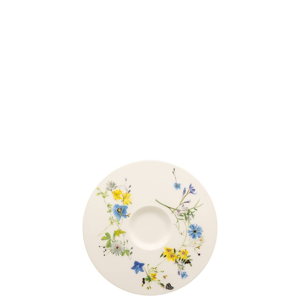 Rosenthal Brillance Fleurs des Alpes Kaffee-Untertasse 15 cm