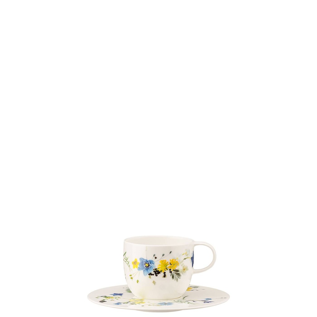 Rosenthal Brillance Fleurs des Alpes Kaffee-Untertasse 15 cm