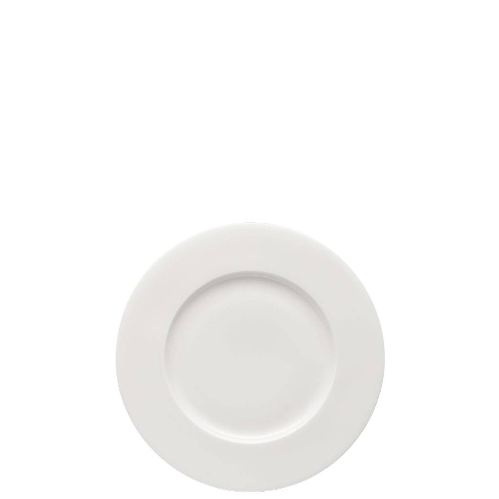 Rosenthal Brillance Weiss Frühstücksteller mit Fahne 19 cm