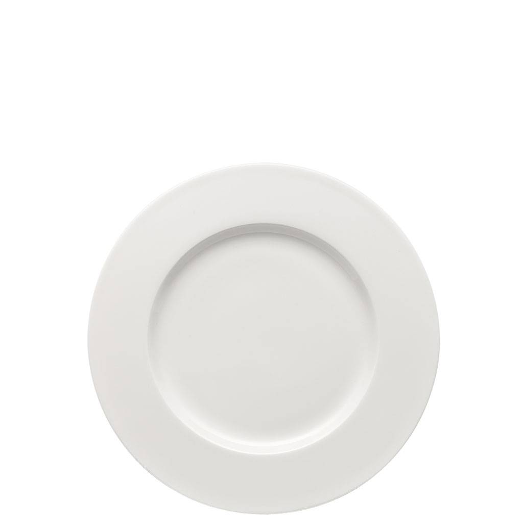 Rosenthal Brillance Weiss Frühstücksteller mit Fahne 23 cm