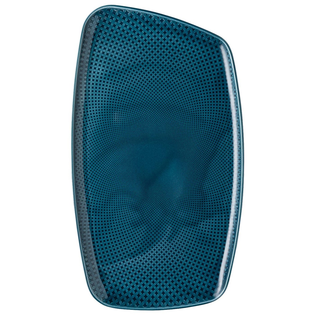 Rosenthal Junto Ocean Blue Platte 36 x 21 cm