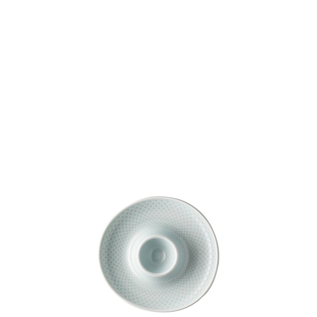 Rosenthal Junto Opal Green Eierbecher mit Ablage 13 cm