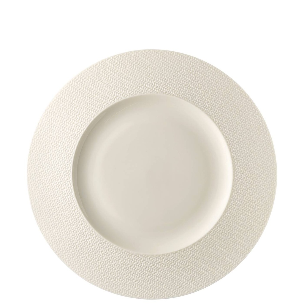 Rosenthal Kumi White tone Speiseteller mit Fahne 28 cm