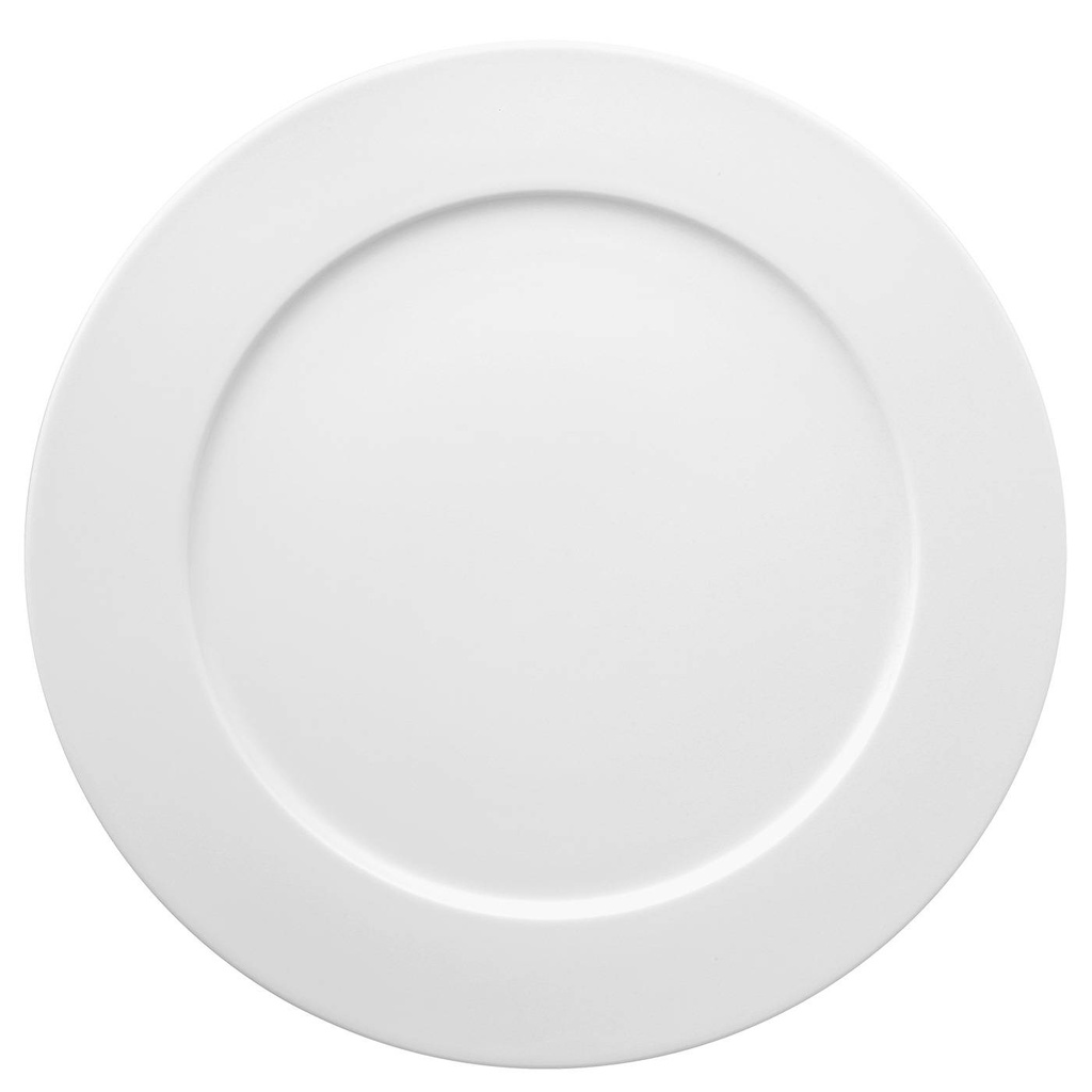 Rosenthal Epoque Weiss Platzteller mit Fahne 33 cm