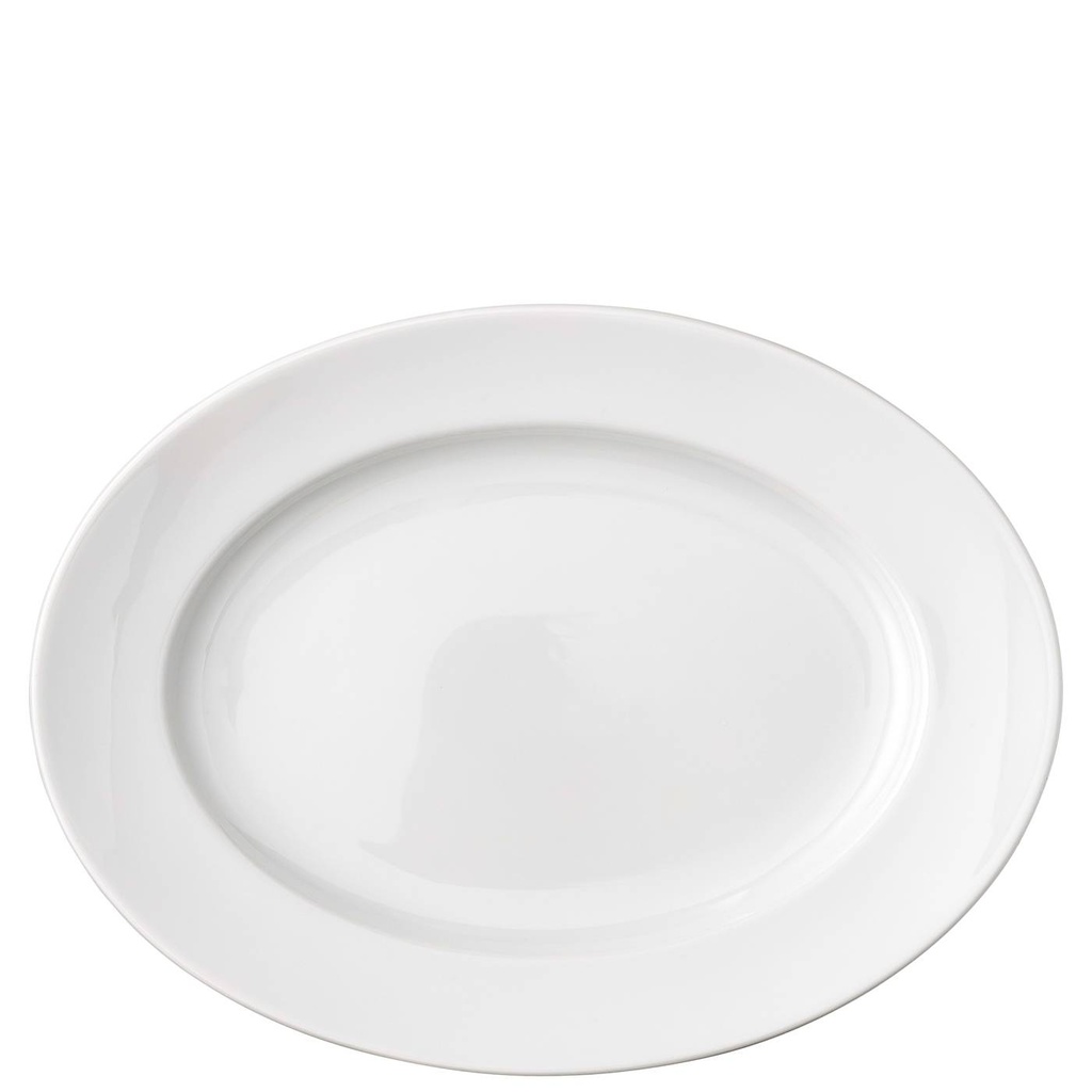 Rosenthal Epoque Weiss Platte 33x24 cm
