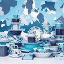 Thomas Sunny Day Nordic Blue Espresso/Mokka-Obertasse 0,08 L