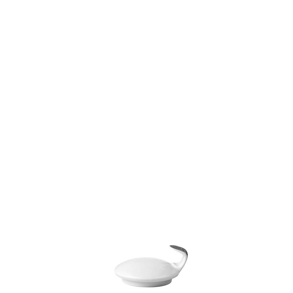 Rosenthal TAC Gropius Skin Platin Zuckerdose 6 Personen Deckel 7 cm