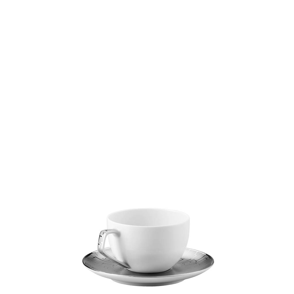 Rosenthal TAC Gropius Skin Platin Espresso-Obertasse 0,12 L