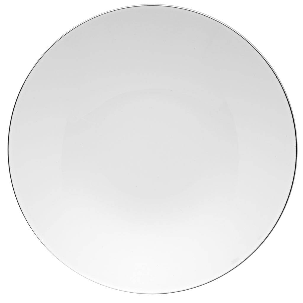 Rosenthal TAC Gropius Platin Platzteller 33 cm