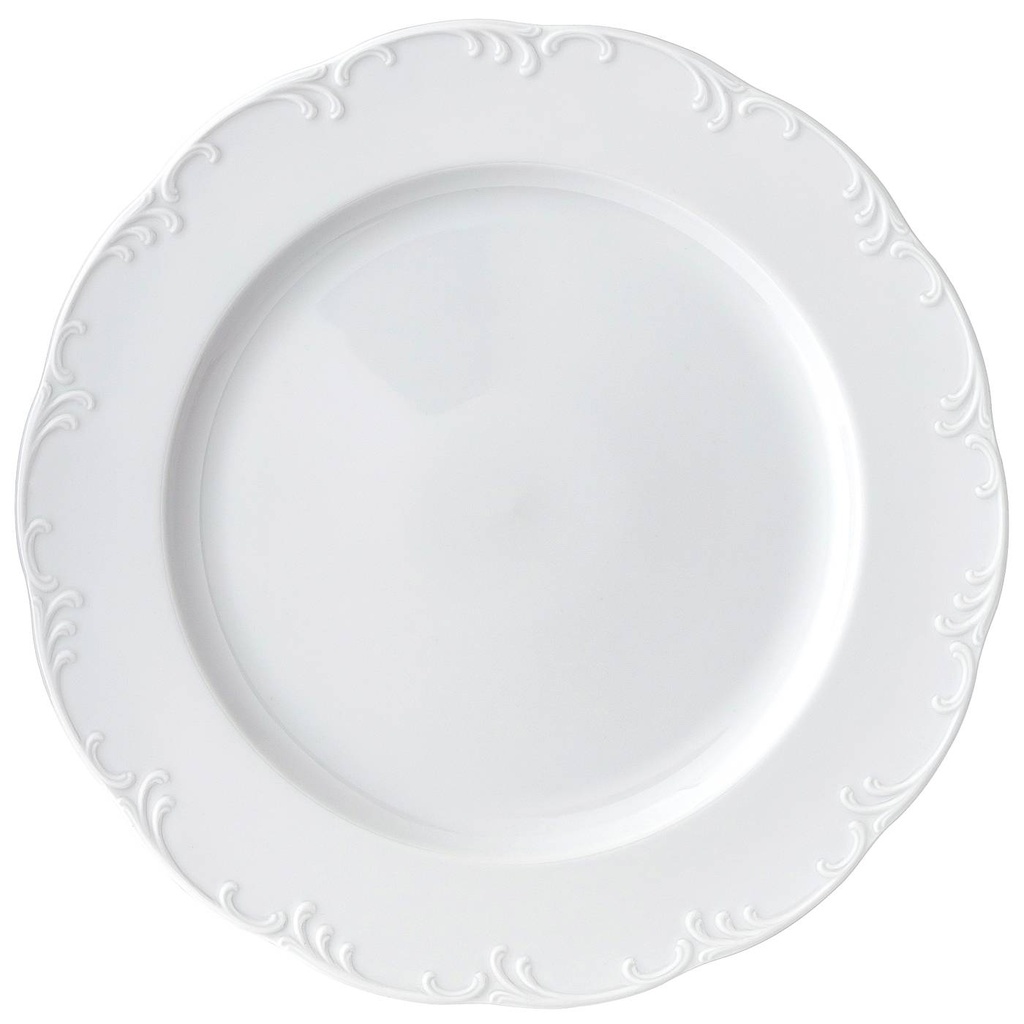 Rosenthal Monbijou Weiss Platte rund flach 34 cm