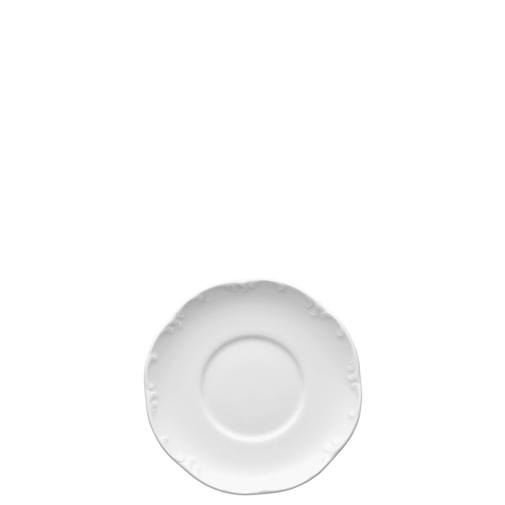 Rosenthal Monbijou Weiss Untertasse 14 cm