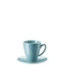 Rosenthal Mesh Colours Aqua Becher mit Henkel 0,35 L