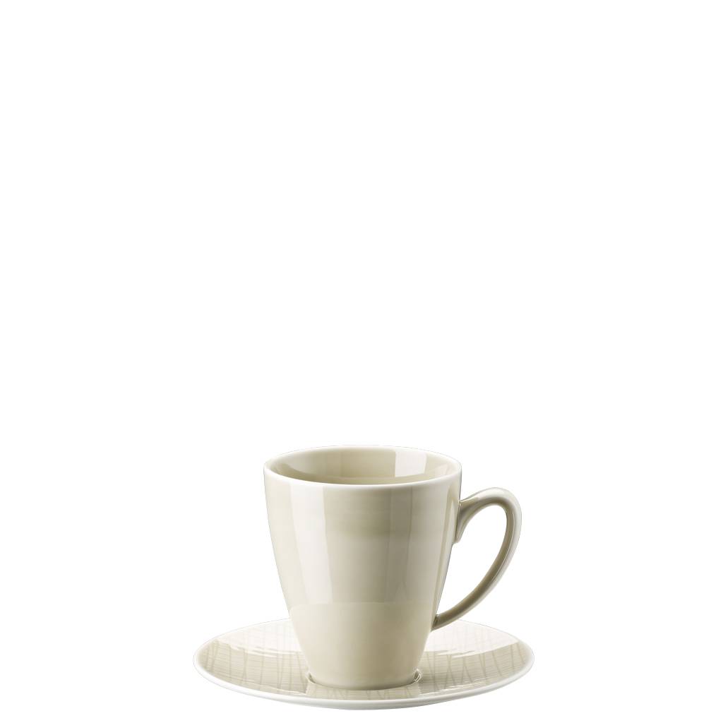 Rosenthal Mesh Colours Cream Becher mit Henkel 0,35 L