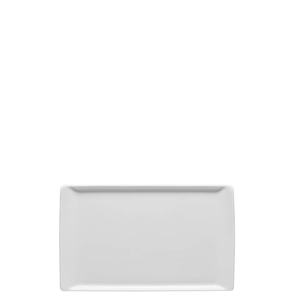 Rosenthal Mesh Weiss Platte flach 24 x 15 cm