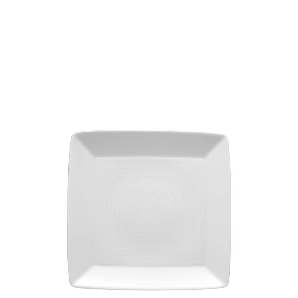 Thomas Loft Weiss Platte quadratisch flach 19 cm