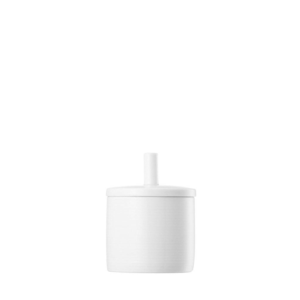 Thomas Loft Weiss Zuckerdose 6 Personen Deckel 9 cm