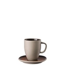 Rosenthal Junto Bronze Becher mit Henkel 0,38 L