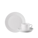 Thomas Tric Weiss Frühstücksteller mit Fahne 22 cm