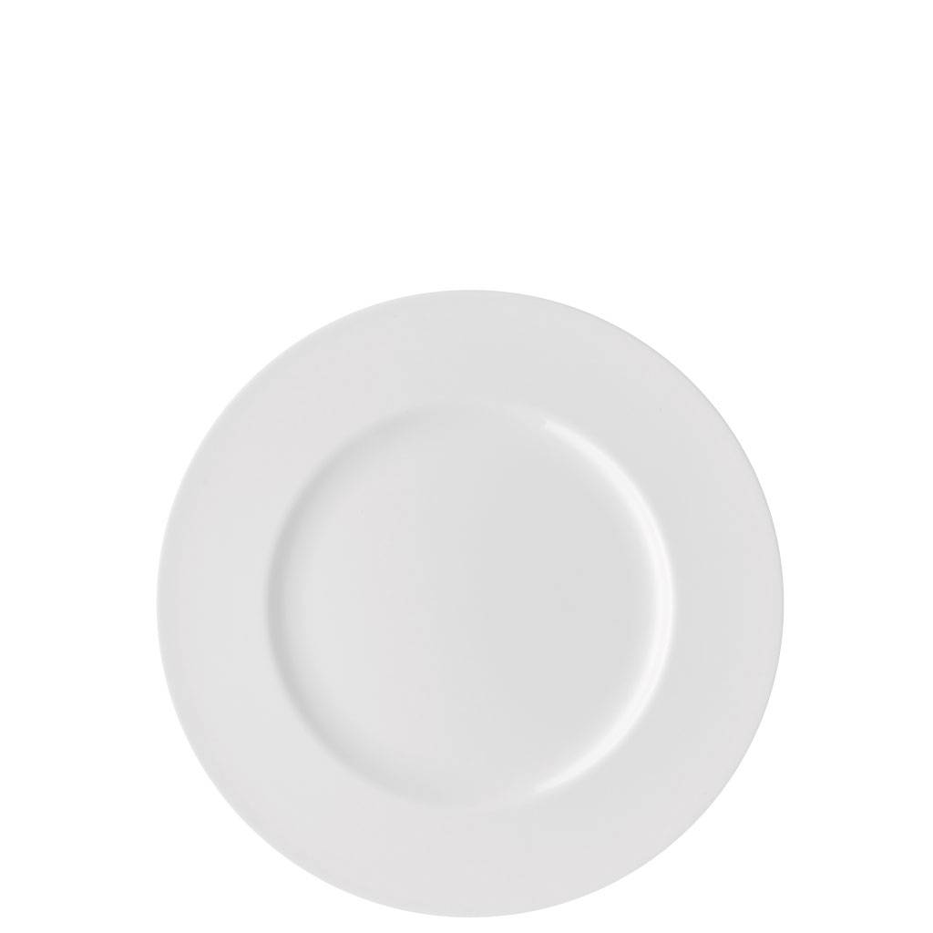 Rosenthal Jade Weiss Frühstücksteller mit Fahne 23 cm