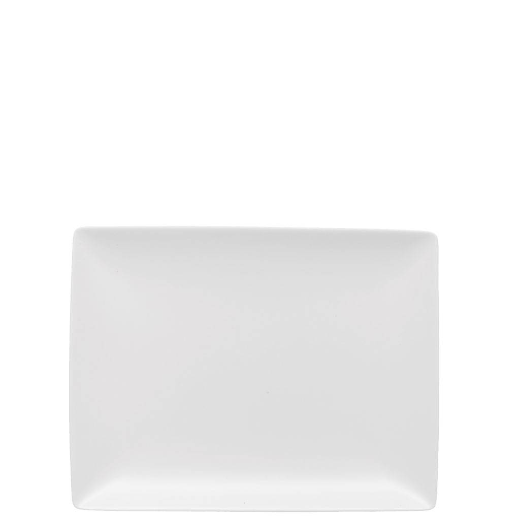 Rosenthal Jade Weiss Platte eckig 25 cm