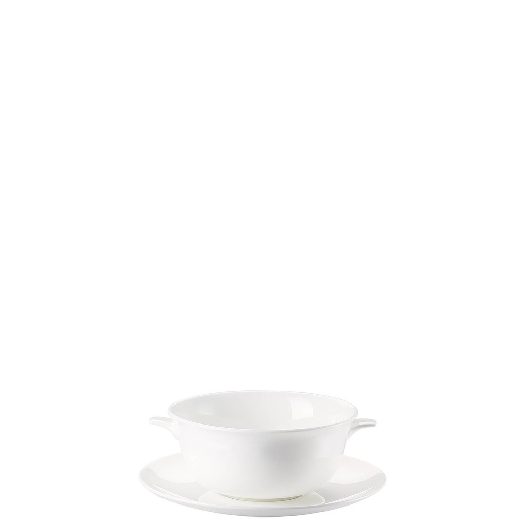 Rosenthal Jade Weiss Tee-Untertasse 16 cm