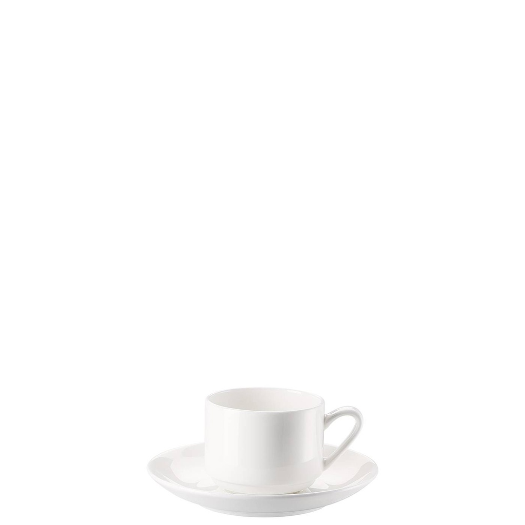 Rosenthal Jade Weiss Kaffee-Untertasse 15 cm