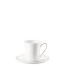 Rosenthal Jade Weiss Becher mit Henkel 0,4 L