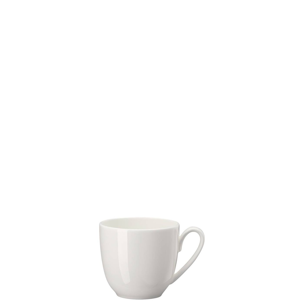 Rosenthal Jade Weiss Becher mit Henkel, bauchig 0,35 L