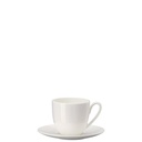 Rosenthal Jade Weiss Becher mit Henkel, bauchig 0,35 L