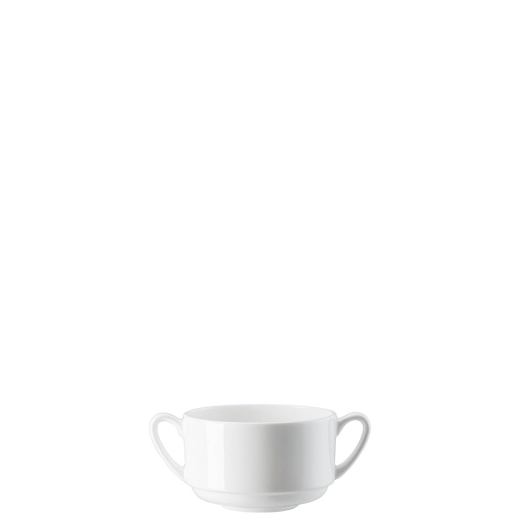 Rosenthal Jade Weiss Stapel-Suppentasse Obertasse 0,35 10,5 cm