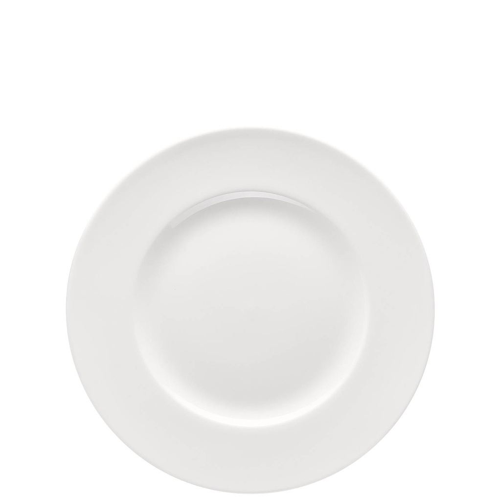 Rosenthal Jade Weiss Teller flach mit Fahne 25 cm
