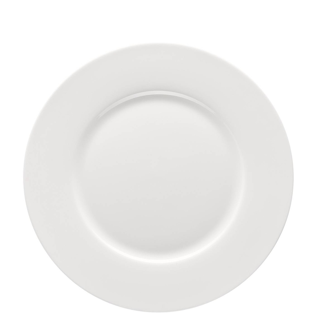Rosenthal Jade Weiss Teller flach mit Fahne 29 cm