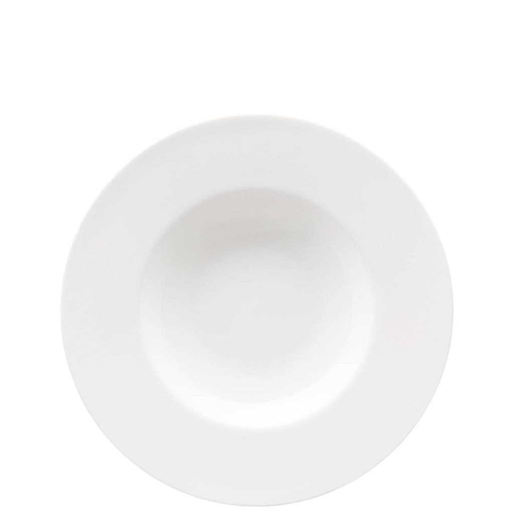 Rosenthal Jade Weiss Teller tief mit Fahne 26 cm