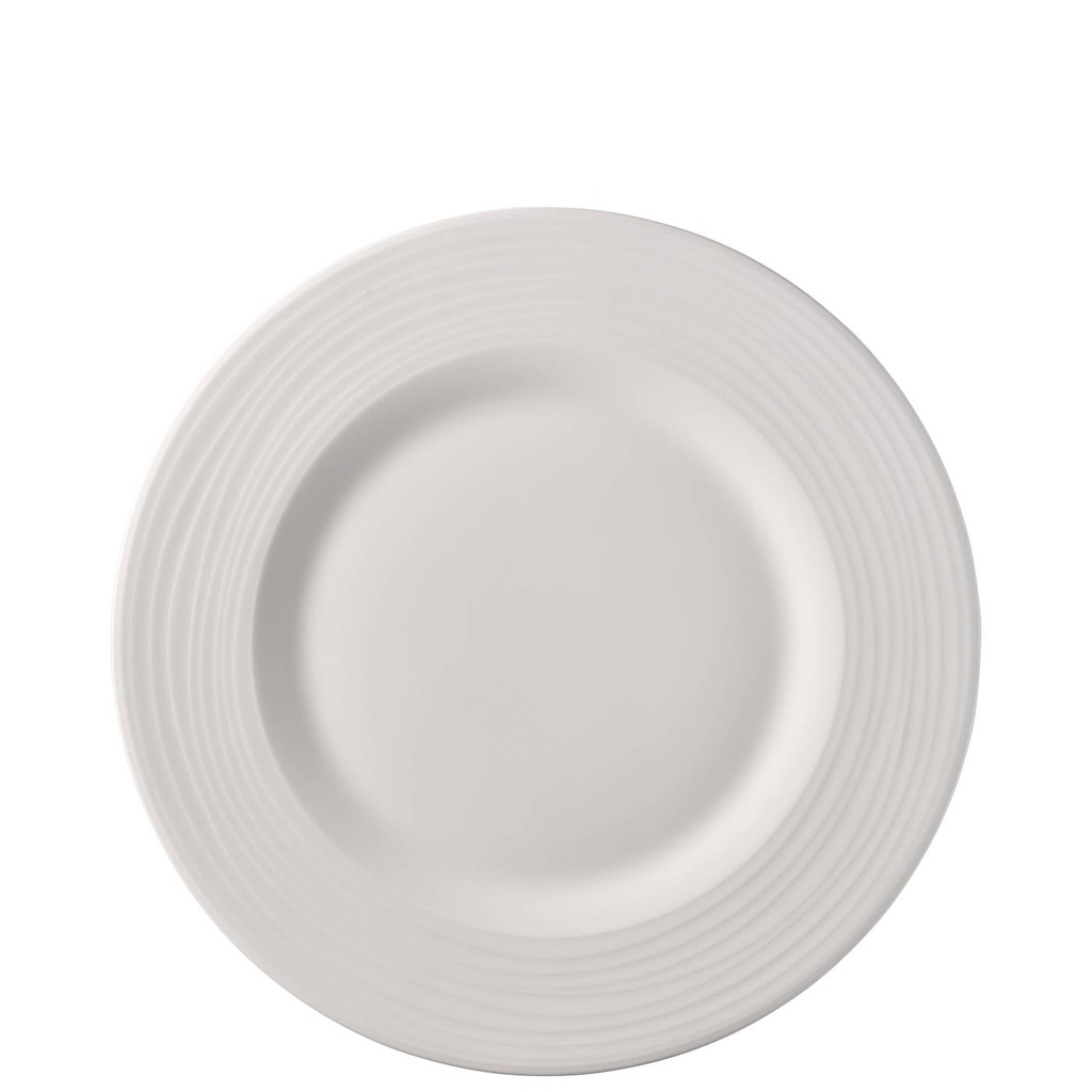 Rosenthal Jade Linea Weiss Speiseteller mit Fahne 27 cm