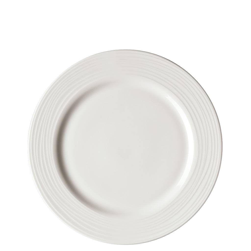 Rosenthal Jade Linea Weiss Platzteller mit Fahne 31 cm