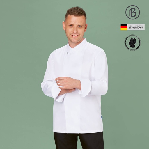 Top-Chef-Conti weiss Herren-Kochjacke