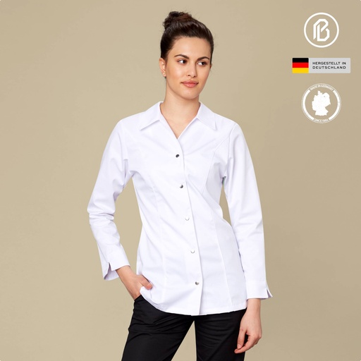 Soft-PIA, weiße Kochbluse