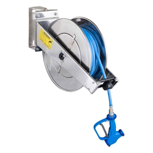 Schlauchaufroller mit Brause Profi 20m