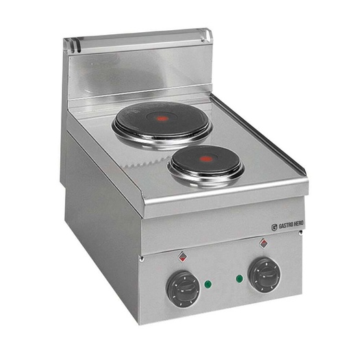 Elektroherd Serie 600 - 40/60 - Tischgerät - 2 Kochfelder - 4,1 kW