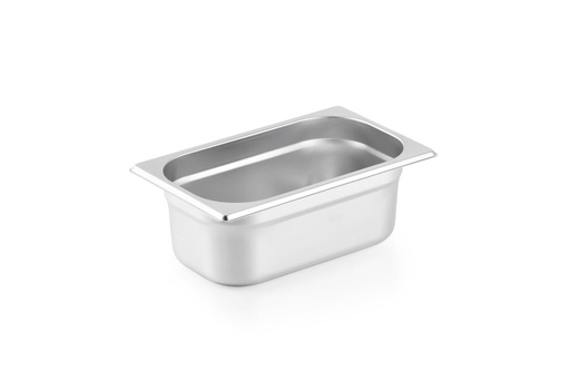 6 x "BASIC" Gastronormbehälter 1/4 - 100 mm Tiefe