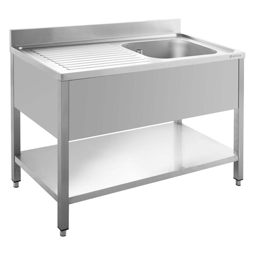 Spültisch ECO 10x6 mit 1 Becken rechts